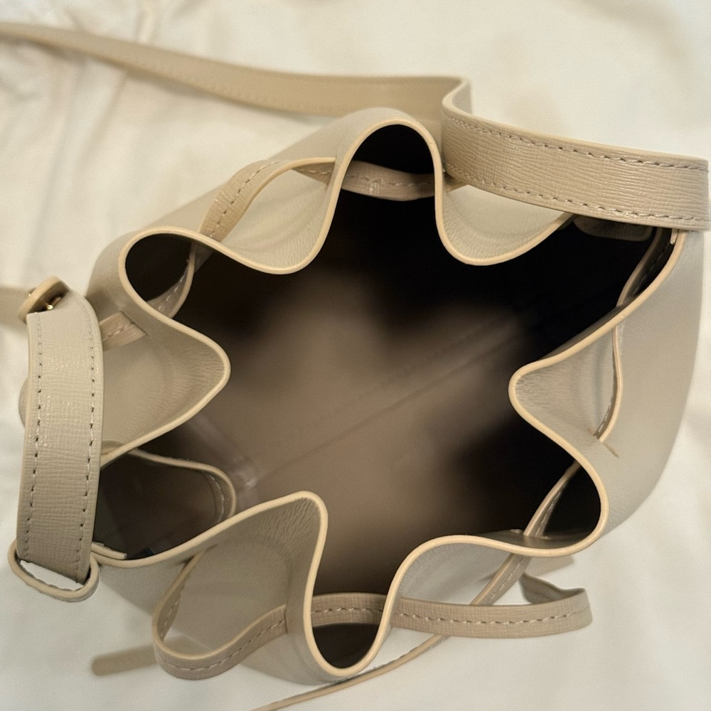 Mansur Gavriel Mini Bucket Bag Dune Ivory Cream - Picture 7 of 11